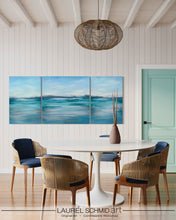 Load image into Gallery viewer, Coastal Colors No. 40 ~ 36" x 84" Triptych
