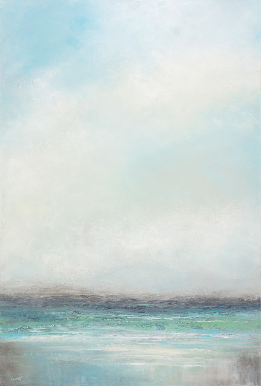 Sea Salt No. 10 ~ 36” x 24”